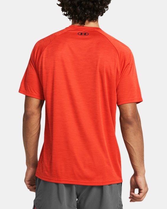 Men's UA Velocity Short Sleeve in Red image number 1